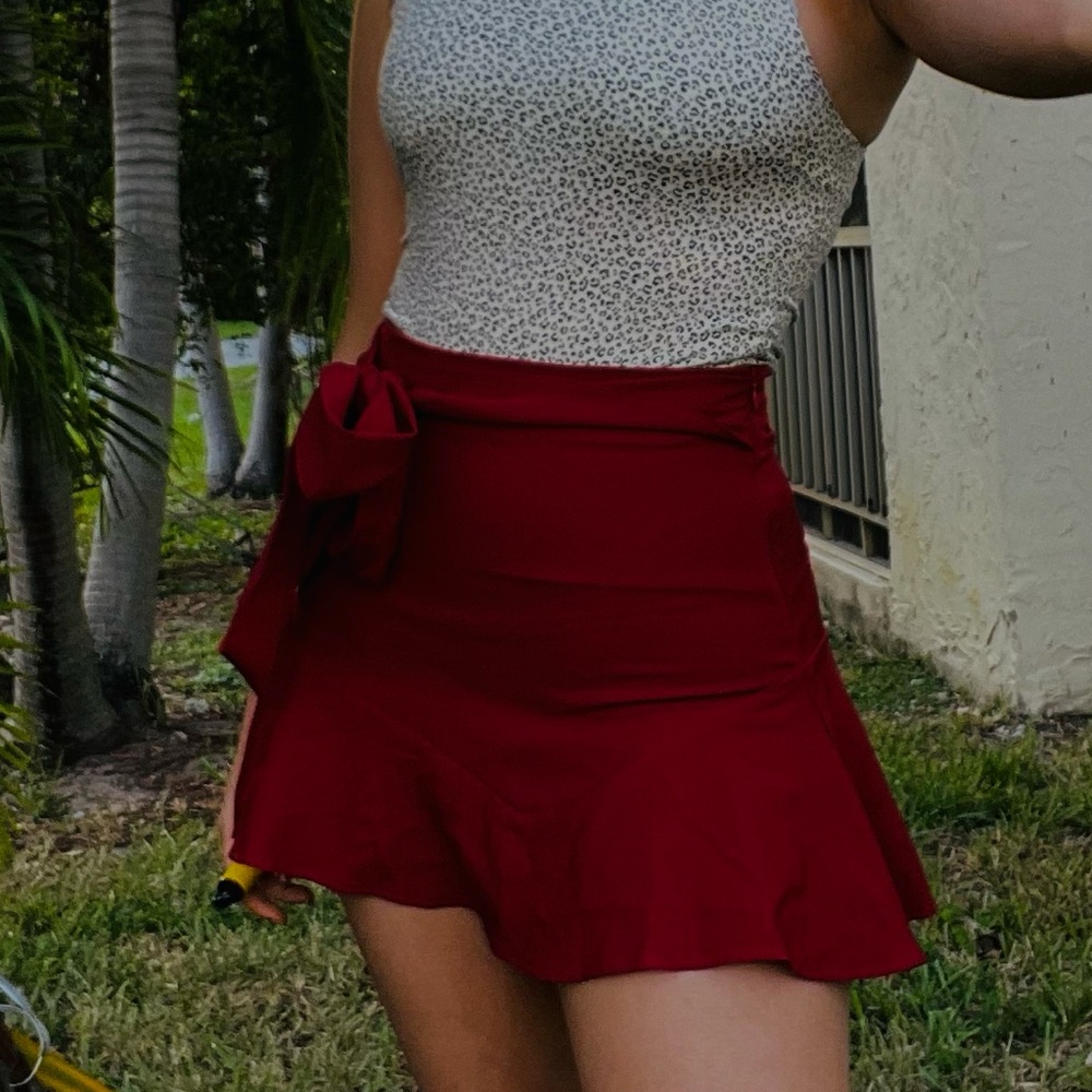 Red skirt from Zara - Picture 1 of 2